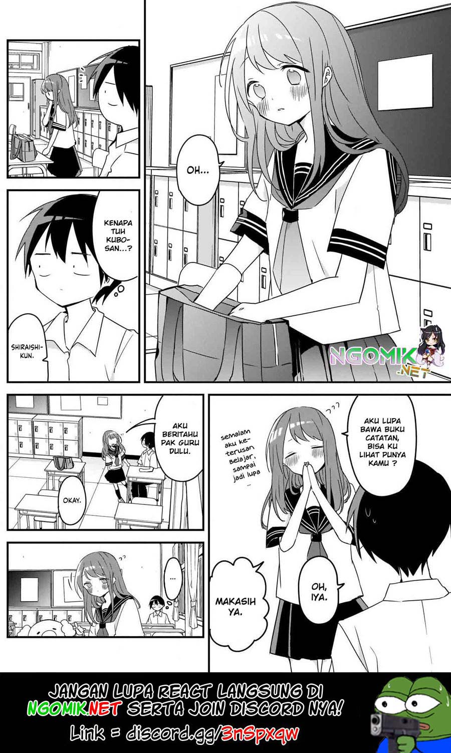Kubo-san wa Boku (Mobu) wo Yurusanai chapter 61